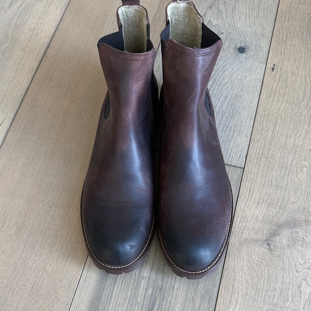 Men's Banana Republic Orthite Brown Leather Chelsea Boots